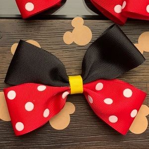 Minnie Mouse Hair Bow